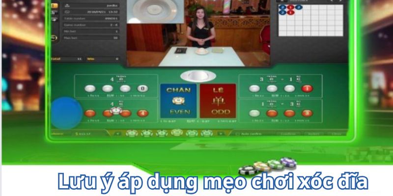 Lưu ý quan trọng giúp áp dụng mẹo chơi xóc đĩa